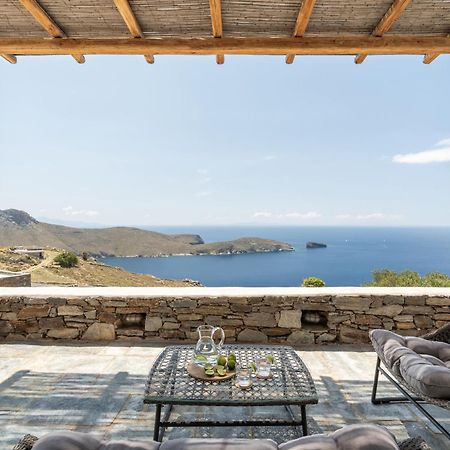 Ammoa Panorama Villa Sotiras Bagian luar foto