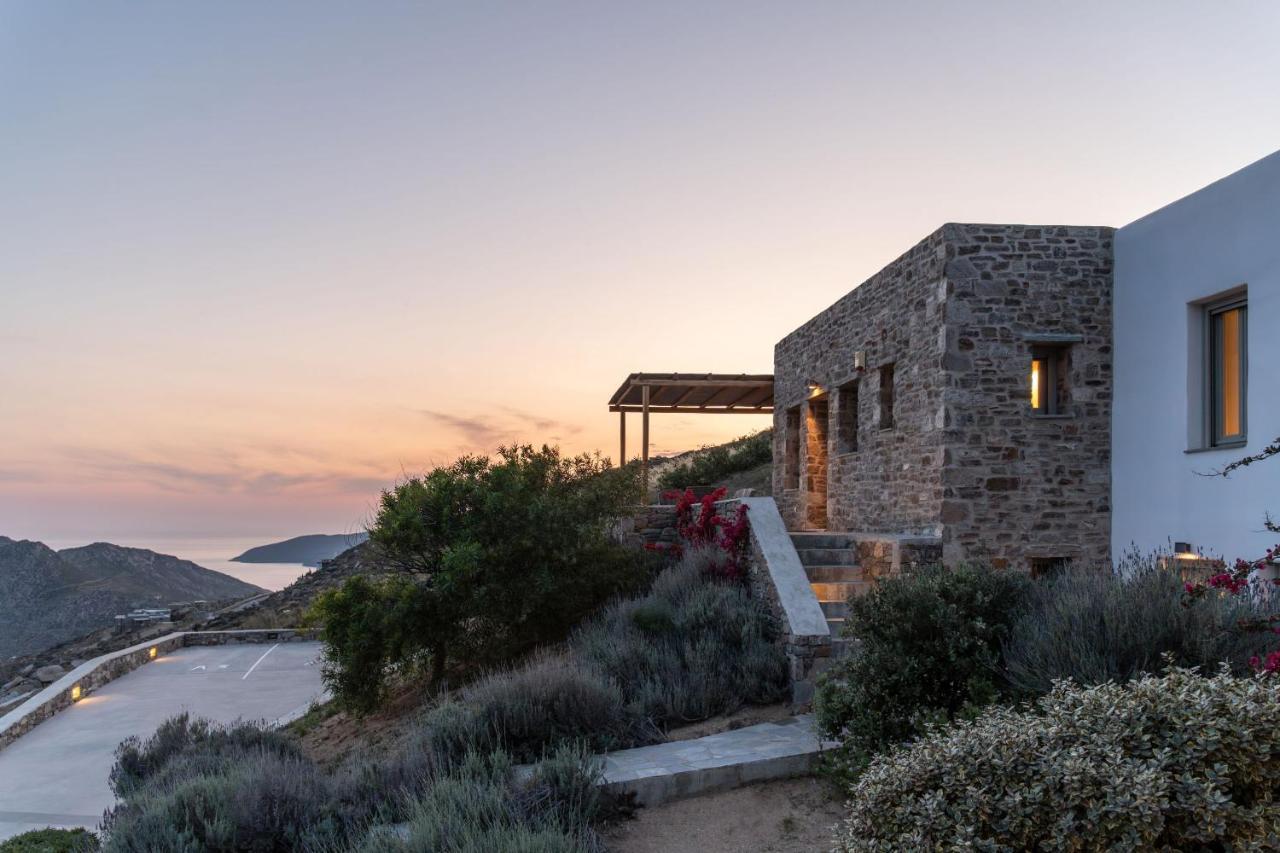Ammoa Panorama Villa Sotiras Bagian luar foto