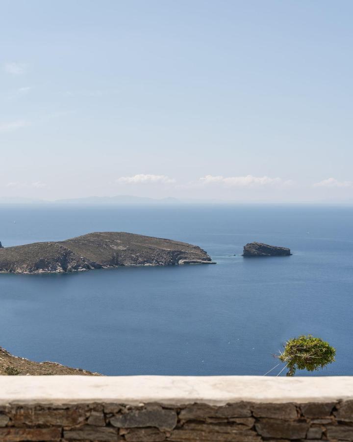 Ammoa Panorama Villa Sotiras Bagian luar foto
