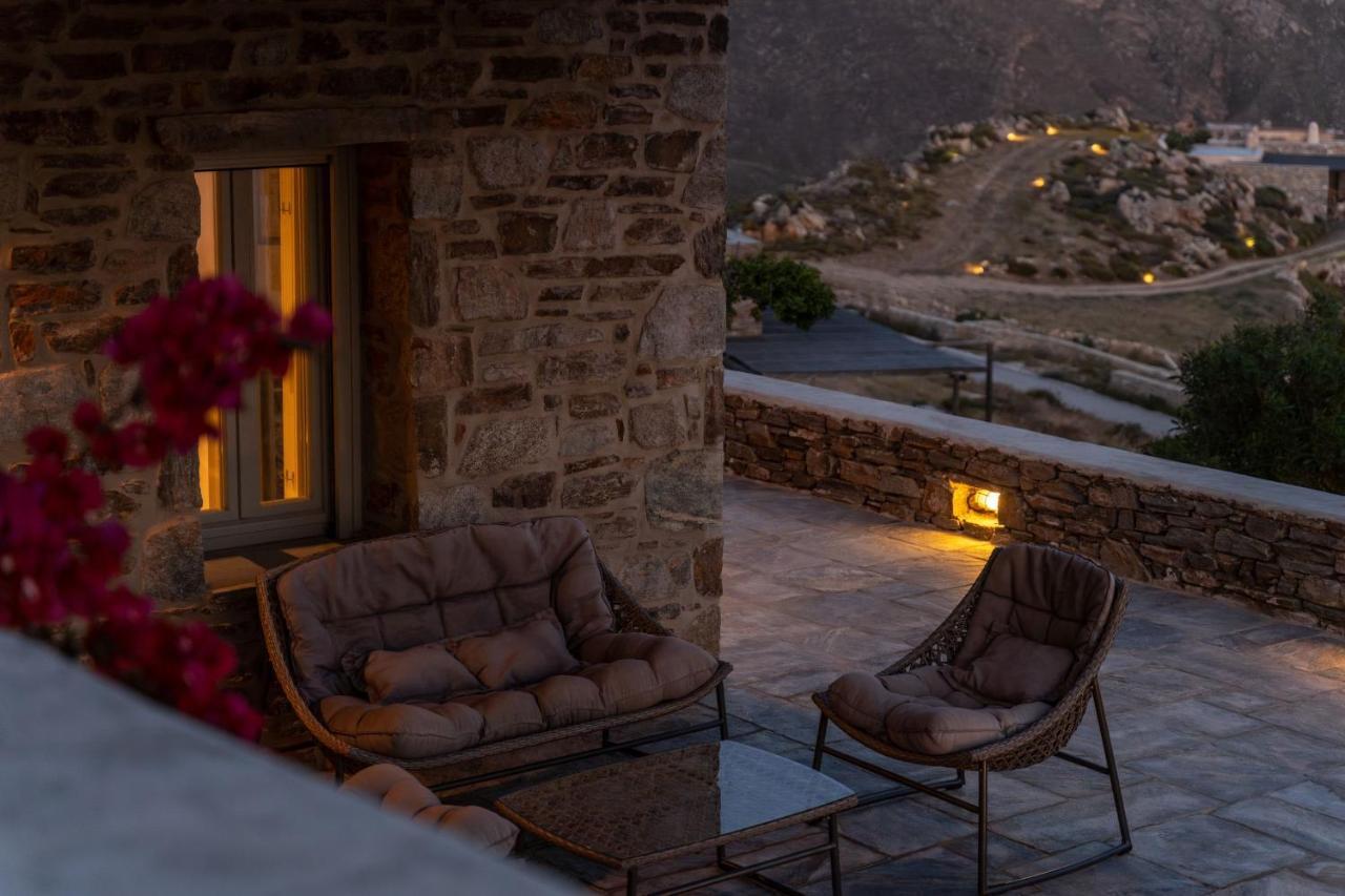 Ammoa Panorama Villa Sotiras Bagian luar foto