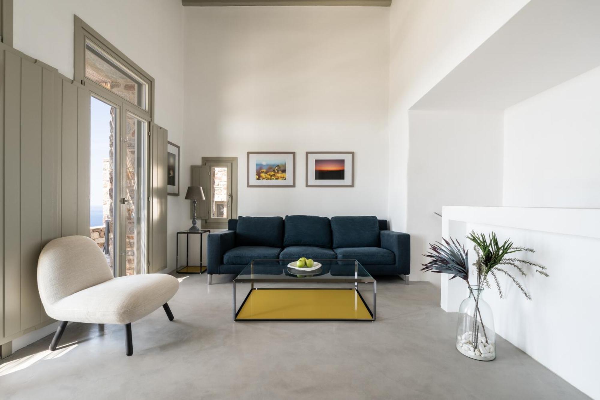 Ammoa Panorama Villa Sotiras Bagian luar foto