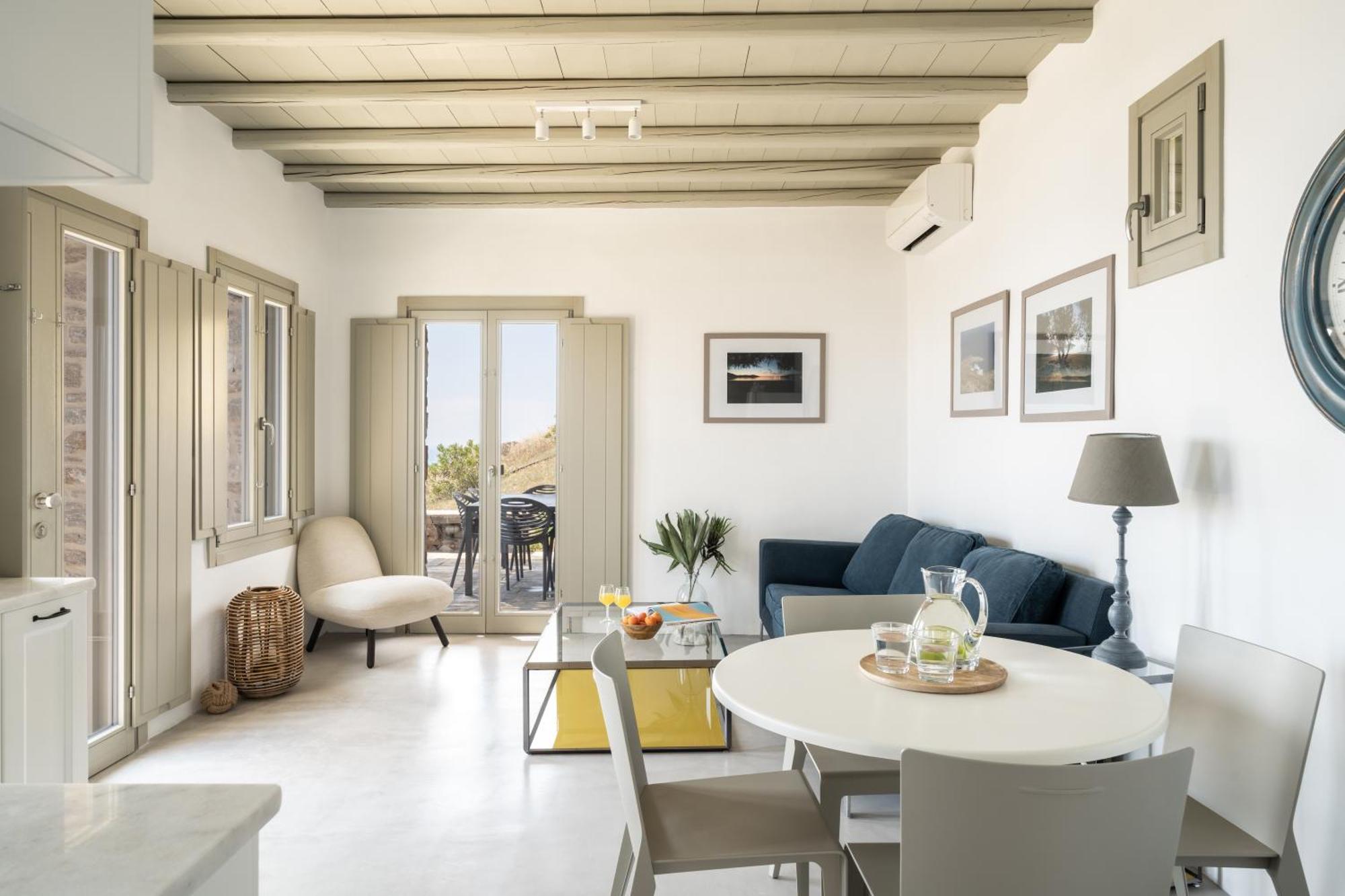 Ammoa Panorama Villa Sotiras Bagian luar foto